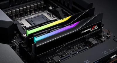 меморија  G.Skill Trident Z5 Neo RGB, DDR5, 32 GB, 6400 MHz, CL32, F5-6400J3239G16GX2-TZ5NR