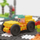 Set ndërtimi Marioinex Mini Waffle City Street, 280 elemente, me figura, shumëngjyrësh