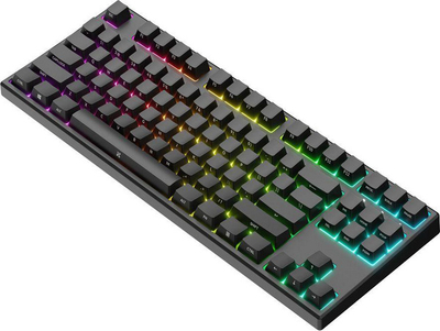 Tastierë Dream Machines DreamKey TKL, e zezë / e kuqe