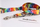Litar për qen DogStuffs Adjustable Leash Pixels, 25mm, 220cm, shumëngjyrësh