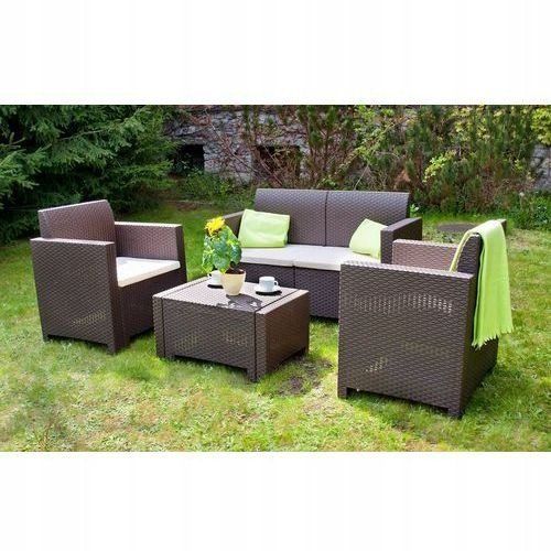 Set kopshti Colorado Terrace, 2 persona, me jastëkë, ngjyrë neutrale