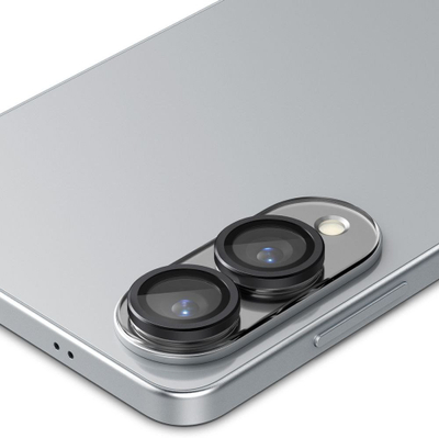Mbrojtës kamere Spigen EZ Fit GLAS.tR Optik Pro HD, për Samsung Galaxy S25, xham i fortifikuar, i zi