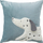 Jastëk për kalamoj Atmosphera Dalmatian, 39x39cm, poliester, blu