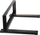 Mbajtëse rack Stalflex STR19-2U-B, 19", 2U, e zezë