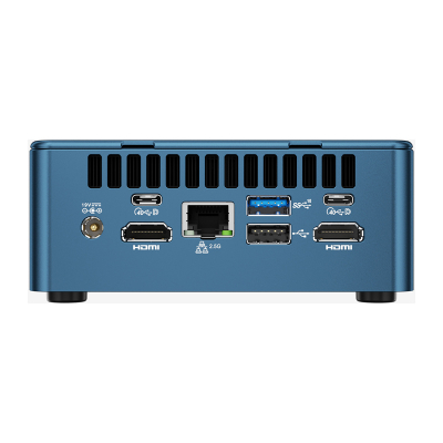 Mini PC GEEKOM IT13, Intel Core i5-13600H, 16GB RAM, 1TB SSD, Windows 11 Pro, blu