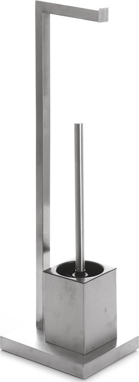 Furçë tualeti Thema Lux BSP-0466M me mbajtëse, e bardhë