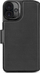Këllëf portofol Decoded Leather Detachable për iPhone 16, lëkurë, i zi