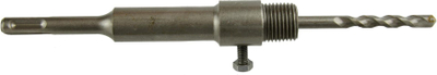 Адаптер SDS Plus Geko 160mm, навој M22, челик CrV, сребрен