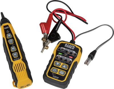 Komplet lokalizues kabllosh Klein Tools VDV500820 PRO-Kit, testues vazhdimësie, për rrjet dhe telefon, verdh e zez
