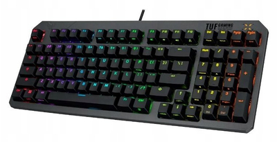 Tastierë gaming Asus TUF Gaming K3 Gen II, RGB, me kabllo, e zezë