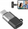 Adapter Puluz PU657B, USB C në Lightning 8 Pin, gri