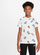 Bluzë për djem Nike NSW All Over Print Boxy Tee, pambuk, e bardhë