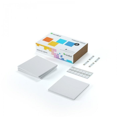 Set zgjerimi i paneleve të dritës Nanoleaf Canvas, 4 copë