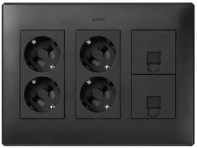 Kuti montimi Kontakt-Simon S500, 2 module, 4xK45