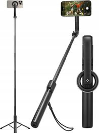 Shkop selfie me tripod Spigen MagSafe Tripod Selfie Stick Longer Version, version i zgjatur, për iPhone, i zi