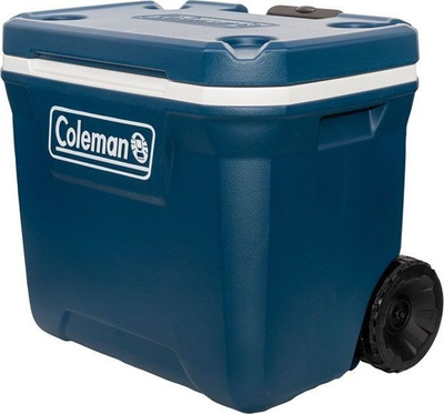 Frigorifer portativ Coleman 50QT Xtreme, 47L, me rrota, blu