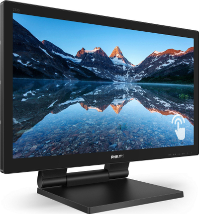Monitor Philips B Line 222B9TA, 21.5", Full HD, ekran me prekje, i zi