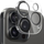 Xham mbrojtës kamere Crong Lens Shield, 9H, për iPhone 16 Pro 16 Pro Max, transparent