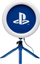 Dritë unazore streaming Paladone PlayStation, 10" LED, tripod, blu e bardhë