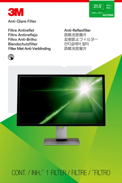 Filtër ekrani 3M AG21.5W9, Anti-Glare, 21.5"