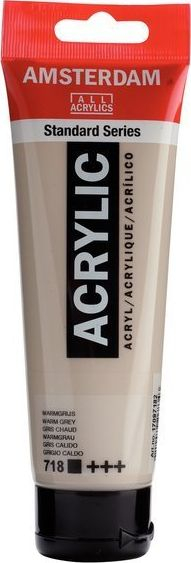 Bojë akrilike Amsterdam Standard Series 718, 120 ml, gri e ngrohtë