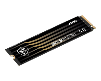Disk SSD MSI Spatium M480 Pro, 4TB, M.2 PCIe Gen4