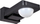 Senzor lëvizjeje Orno OR-CR-259/B, 360°, 2000W, i zi