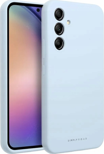 Kapak telefoni Roar Cloud Skin për Samsung Galaxy A54 5G, silikon, ngjyrë blu e hapur