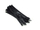 Lidhëse kabllore Black 2.5mm x 100mm, paketim 100 copë, të zeza