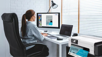 Printer multifunksional Canon ImagePROGRAF TC-21M, format i madh A1, Wi‑Fi, me ngjyra, i bardhë
