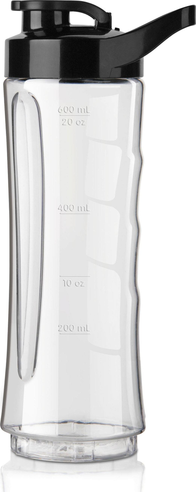 Blender me gotë Black &amp; Decker, 600 ml, 300 W, gri transparente