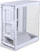 Kasa PC Phanteks NV5 MK2, Mid Tower, 8x ventilatorë, e bardhë matte