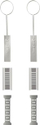 Set montimi rrjeti Qoltec 54233, aksesorë rrjeti, i zi