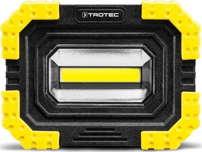 Prozhektor LED Trotec, 4400mAh, USB powerbank, i verdhë me të zezë