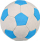 Lodër për qen top Trixie Football, 11cm, i bardhë/kaltër