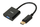 Adapter video iBOX IADPVGA, DisplayPort në VGA, Full HD, i zi