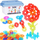 Set ndërtues kreativ Creative Builder Flowers, 140 copa, shumëngjyrësh