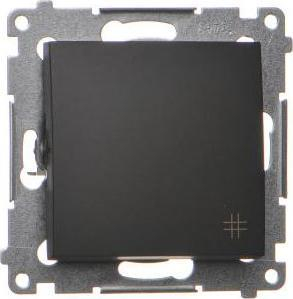 Kontakt-Simon Simon 54 Крстосен Конектор Модул, 10AX, 250V, Црн