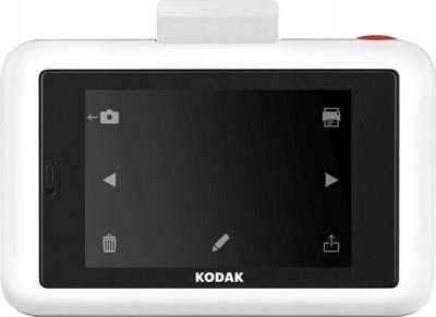 Kamerë digjitale instant Kodak Step Touch, printer ZINK, ekran me prekje, e bardhë