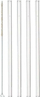 Set kashtash qelqi Leonardo CIAO, 4 copa, 20cm, transparent