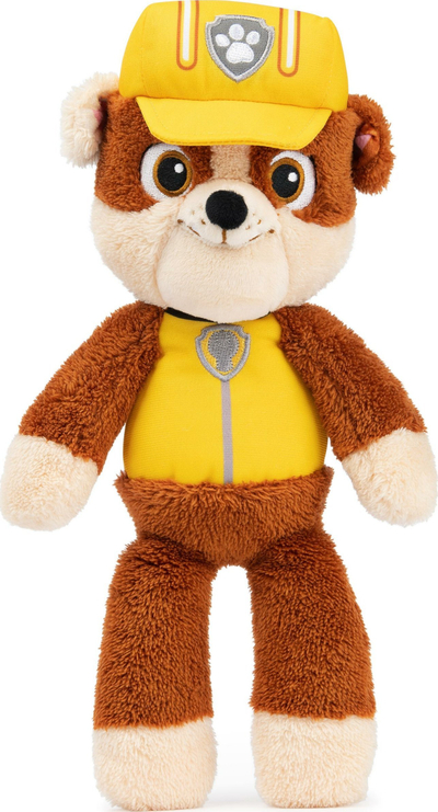 Lodër pelushi Paw Patrol Rubble Take Along, 33cm, e verdhë