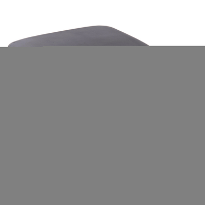 Stol dhome ndenjjeje Lans, fiber cement, 58x28x45.5 cm, i zi