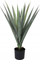 Bimë dekorative artificiale Agave, 75cm, në vazo, jeshile
