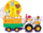 Lodër Dumel Discovery Safari tractor with animals (DD29652)