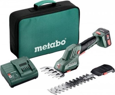 Gërshërë kopshti Metabo PowerMaxx SGS 12 Q, pa kabllo 12V, bateri 2Ah, jeshile