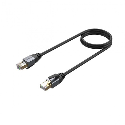 Kabllo rrjeti Unitek CAT 8 RJ45, S FTP, 1.5m, i zi