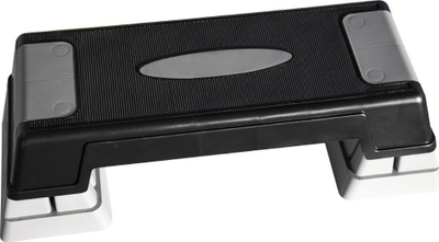 Step aerobik Master Step MAS4A130, 3 nivele lartësie, 150 kg, gri