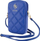 Çantë krahu Guess Handbag Guwbzpsqssgb Zip Quilted 4G, lëkurë ekologjike, blu