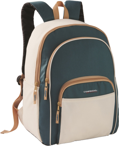 Çantë shpine termike Campingaz Fold N'Cool, 20L, izolim ftohës, jeshile bezhë