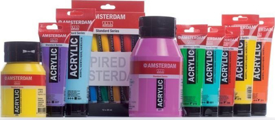 Bojë akrilike Amsterdam Standard Series, 120 ml, Azo Yellow Lemon, e verdhë limoni
